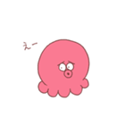 かわいいまんまるタコ（個別スタンプ：6）