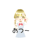 りれあちゃん♡かわいぃ日常スタンプ（個別スタンプ：4）