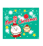 飛び出す♪Xmas＆お正月♪冬のハムネコ（個別スタンプ：2）