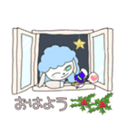 可愛いひつじスタンプ（Xmas＆年末年始）（個別スタンプ：6）