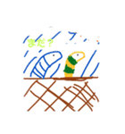 赤かぶクラフト！画伯スタンプ（個別スタンプ：2）