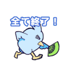 番組収録する鳥（個別スタンプ：35）