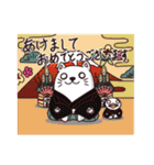 イヌなのネコなのタヌキなの？〜初冬〜（個別スタンプ：11）