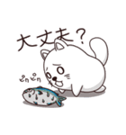 イヌなのネコなのタヌキなの？〜初冬〜（個別スタンプ：30）