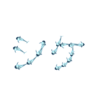 イルカ文字（個別スタンプ：35）