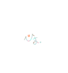 可愛いイラスト文字スタンプ（個別スタンプ：7）