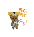 いぬちゃんとねこちゃん⑤年末年始（個別スタンプ：16）
