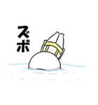 白丸 黄次郎39(冬スタンプ編)（個別スタンプ：24）