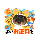 リアンお正月2022ver.（個別スタンプ：5）
