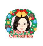 奈蝶のクリスマス＆お正月スタンプ❣️（個別スタンプ：1）