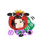 奈蝶のクリスマス＆お正月スタンプ❣️（個別スタンプ：16）