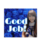 BlueRoseProject Reila☆WinterVersion（個別スタンプ：18）