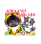 フレブル おはぎ＆きなこ年末年始（個別スタンプ：17）