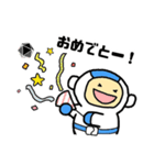 だる君とサクロンの宇宙旅行（個別スタンプ：9）