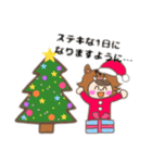 トラボーイと仲間たち(冬クリスマス)（個別スタンプ：11）