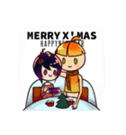 水と静のクリスマス（個別スタンプ：4）