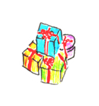 クリスマスの手描きイラストスタンプ（個別スタンプ：13）