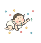 まるい赤ちゃん1（個別スタンプ：8）