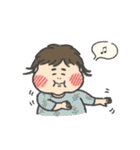 まるい赤ちゃん1（個別スタンプ：21）