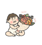 まるい赤ちゃん1（個別スタンプ：27）