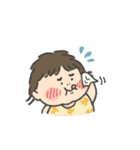 まるい赤ちゃん1（個別スタンプ：35）