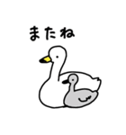 新潟弁の白鳥さん 3（個別スタンプ：40）