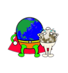 Earthman ＆ Planet corps Sticker（個別スタンプ：14）