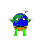 Earthman ＆ Planet corps Sticker（個別スタンプ：24）