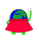 Earthman ＆ Planet corps Sticker（個別スタンプ：38）