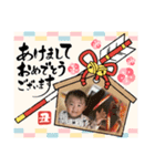 お正月 律希Ver.（個別スタンプ：16）