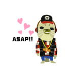 GOMAFU aka tha ra4 ②（個別スタンプ：2）