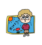 くるくるあふろくん（個別スタンプ：1）