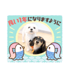 おもち、おはな（個別スタンプ：15）