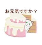 猫の冬スタンプ 日常と冬のあいさつ（個別スタンプ：40）