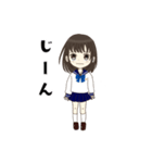 制服の女の子のスタンプ【東京女学館編】（個別スタンプ：19）