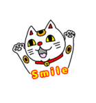 ⭐️開運 招き猫⭐️（個別スタンプ：21）