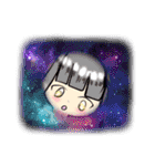 少女とミニキャラMAX！！！！（個別スタンプ：6）
