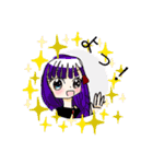 少女とミニキャラMAX！！！！（個別スタンプ：13）
