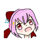 少女とミニキャラMAX！！！！（個別スタンプ：30）