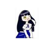 少女とミニキャラMAX！！！！（個別スタンプ：36）