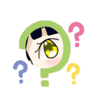 少女とミニキャラMAX！！！！（個別スタンプ：38）