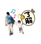 スレンダーこうたとビッグボーイゆうた（個別スタンプ：3）