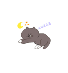 ぽちゃ猫むくちゃん（個別スタンプ：3）