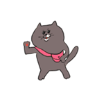 ぽちゃ猫むくちゃん（個別スタンプ：10）