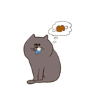 ぽちゃ猫むくちゃん（個別スタンプ：14）