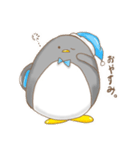 まるいペンギン。（個別スタンプ：21）