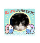 おもしろい猫4（個別スタンプ：2）