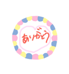日常使いできるシンプルスタンプたち（個別スタンプ：4）