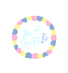 日常使いできるシンプルスタンプたち（個別スタンプ：15）