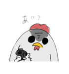 雑ニワトリスタンプ（個別スタンプ：10）